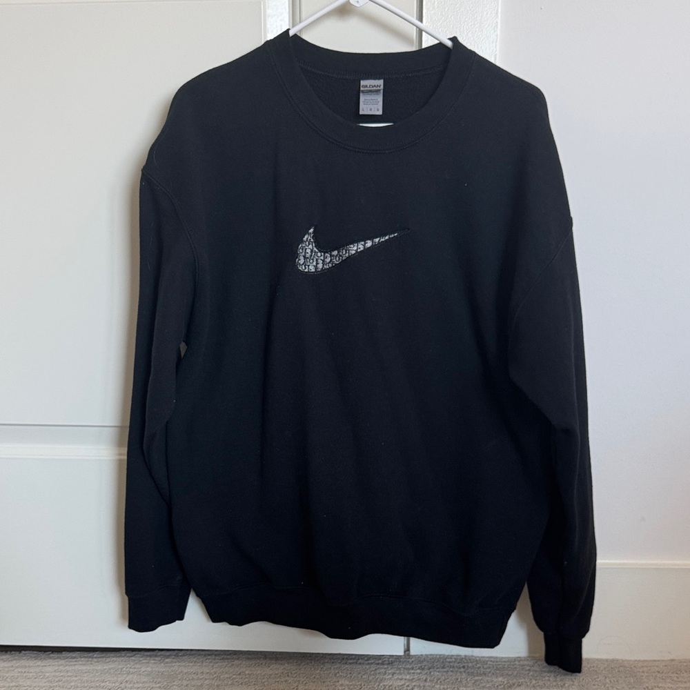 Nike Dior Black Crewneck